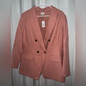 Loft Pink Blazer size 2 & 10 New With tags